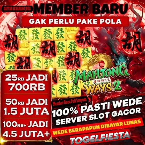 TOGELFIESTA | Situs slot online Terbaik 2025 | dengan winrate tinggi